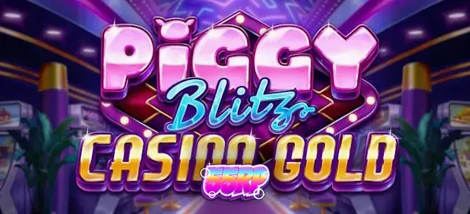 Tampilan visual slot Piggy Blitz Casino Gold dengan elemen babi emas